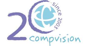compvision logo 20 years transparent